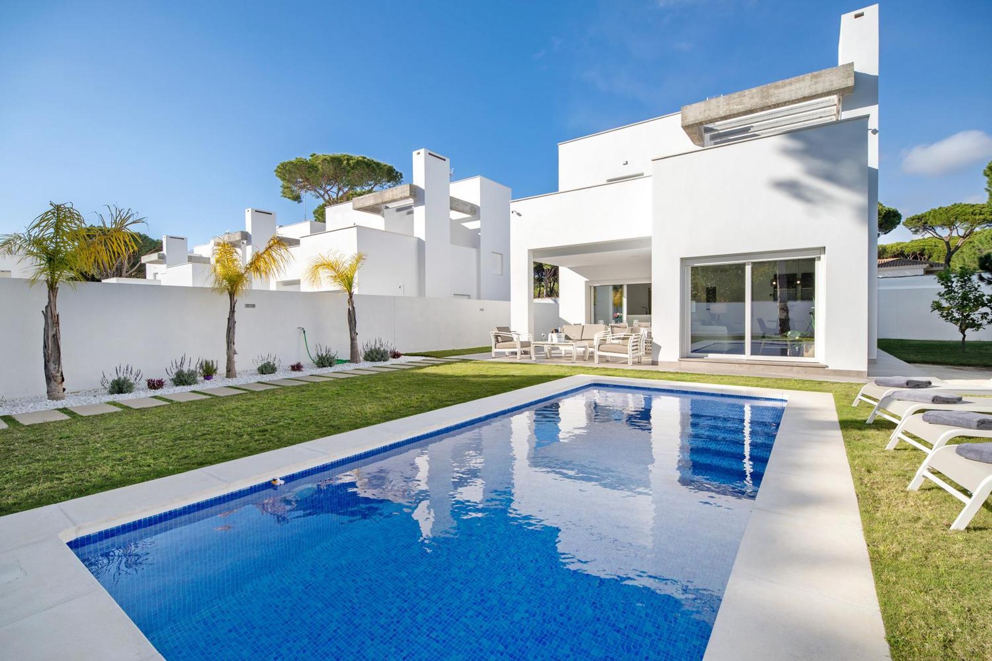 Villa Moderna En Chiclana Chiclana de la Frontera Dış mekan fotoğraf