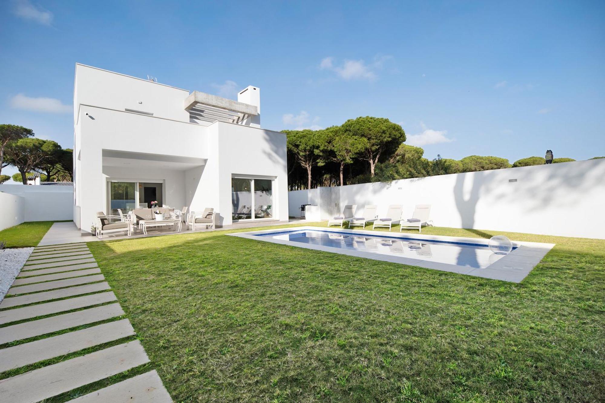 Villa Moderna En Chiclana Chiclana de la Frontera Dış mekan fotoğraf
